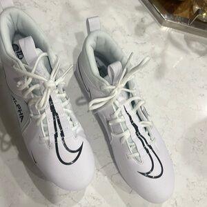 The Nike Alpha Menace 3 Shark cleats Size 11 - Brand new
